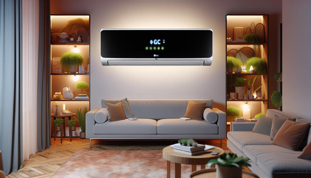erro ar condicionado lg